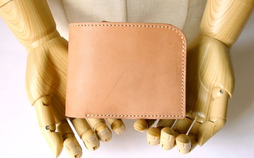 L字 ファスナー 小銭入れつき・2つ折り財布