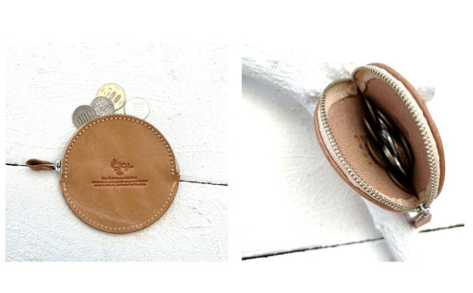 ラウンド ZIP 小銭入れ