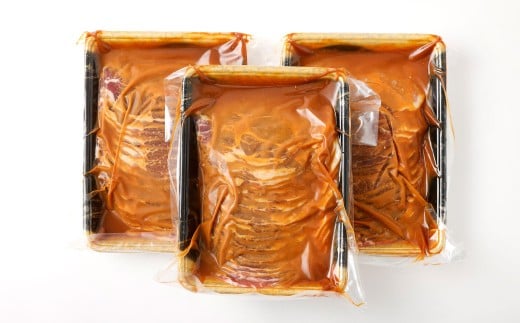 豚みそ漬 （肩ロース） 3mm 計1.5kg