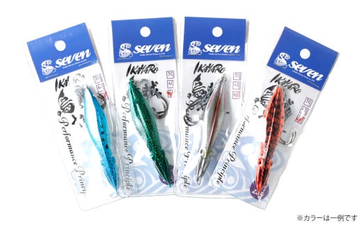 烏賊ヤロー 60g 計4個 セット ルアー 烏賊 イカ いか ジグ 釣り 釣具