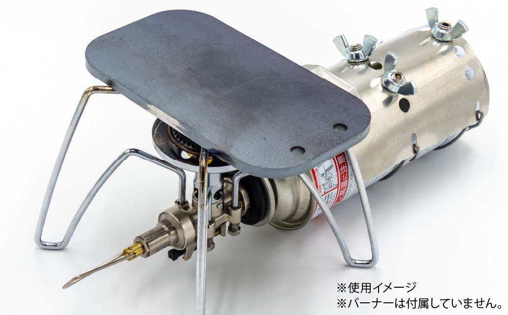 CGK 鉄板 黒皮 1人サイズ フラット形状 板厚 3.2mm メスティン収納可 アウトドア