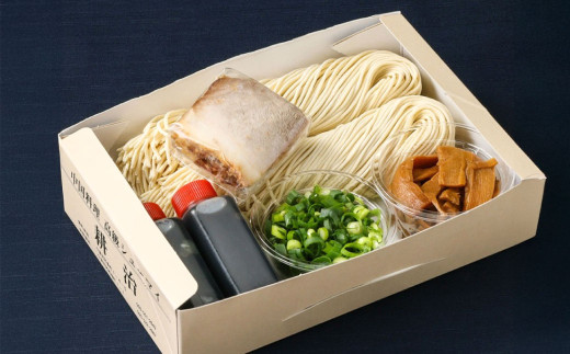 【中国料理 耕治】Bセット（特製生ラーメン2食入×3箱・高級シューマイ15個入）