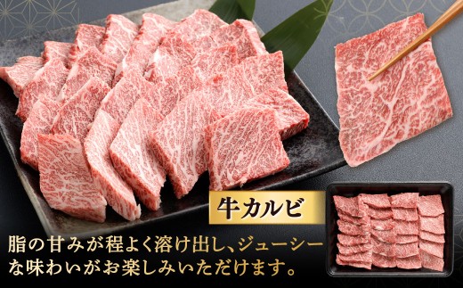 【やまぐち和牛燦】 焼肉セット 牛ロース焼肉・牛カルビ焼肉 各約500g