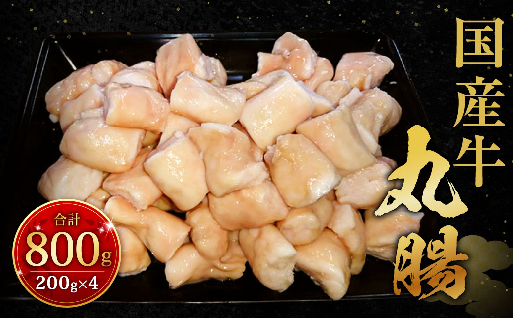 国産牛丸腸 800ｇ(市立食肉センター直送)