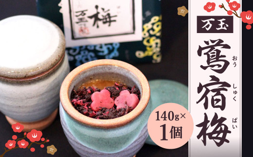 万玉 鴬宿梅 140g×1個