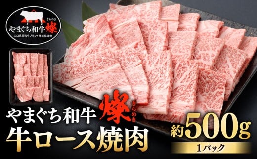 【やまぐち和牛燦】 牛ロース焼肉 約500g