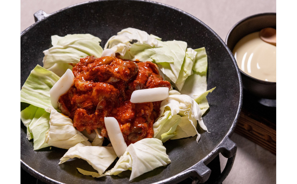 【福岡市】韓国料理マダンセ「冷凍チュクミセット675g (2~3人前)」