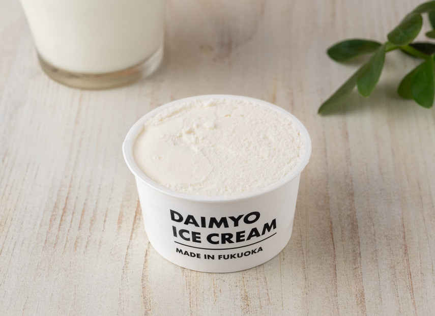 【定期便全３回】DAIMYO SOFTCREAMが作ったDAIMYO ICE CREAM　ミルク6個×3回のセット