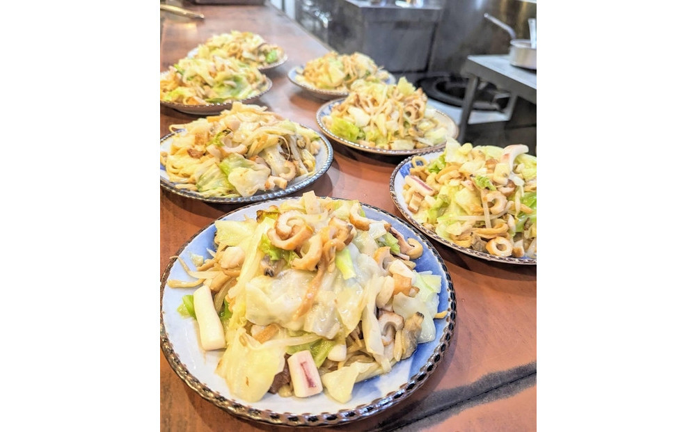 冷凍博多皿うどん(1人前400g)【1人前×2パック】＋【特製柚子こしょう(130g)×1本】