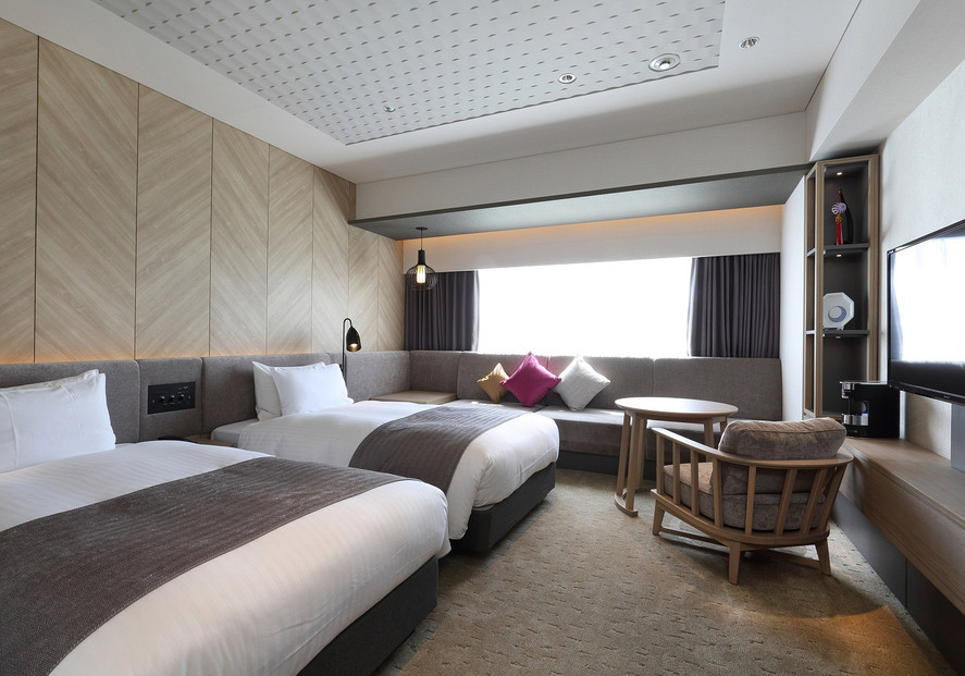 【ソラリア西鉄ホテル福岡】平休日1泊朝食付 ペア宿泊券≪スーペリアツイン 館内利用券付≫