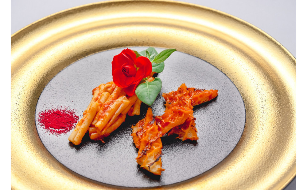 【イタリアンレストラン　サンミケーレ (ホテルモントレ福岡)】ペア（2名様）ディナープラン　ペアリングワイン4種付