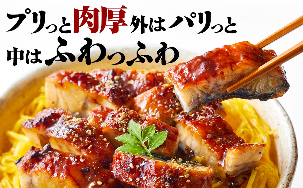 肉厚大うなぎ蒲焼きワケありまぶし切 6袋セット 福岡市（中国産）