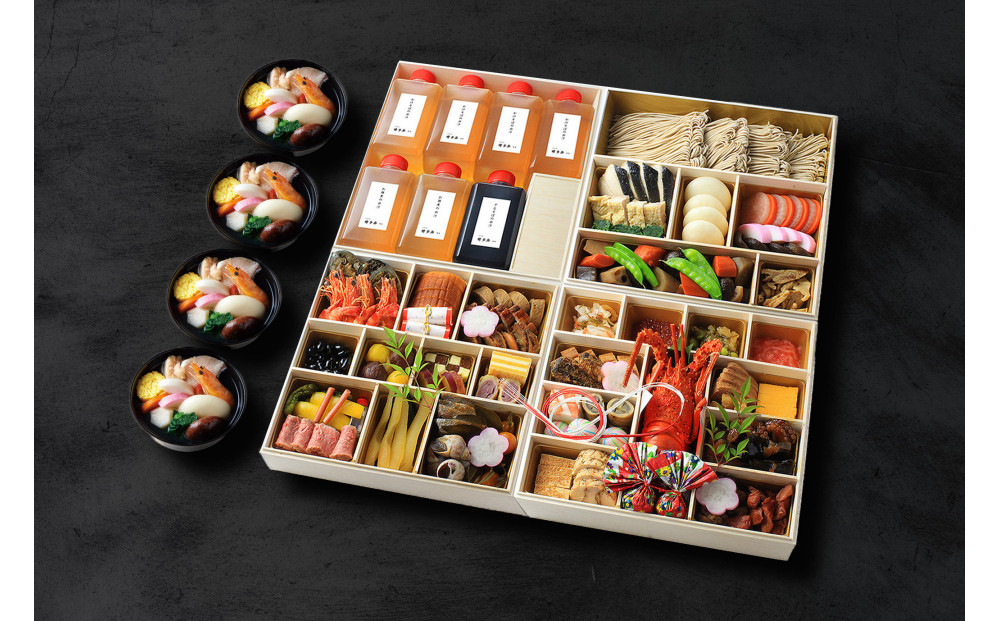 【店舗受取限定】九州の旬 博多廊 本店　おせち引換チケット【匠】4人前【福岡市】