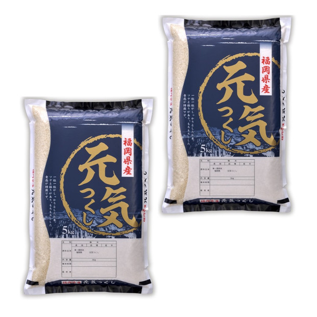福岡県産 元気つくし 10kg (5kg×2袋) (令和7年産)