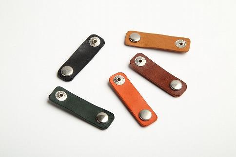 【3点セット】国産コードホルダー〈シルバー〉（福岡市）