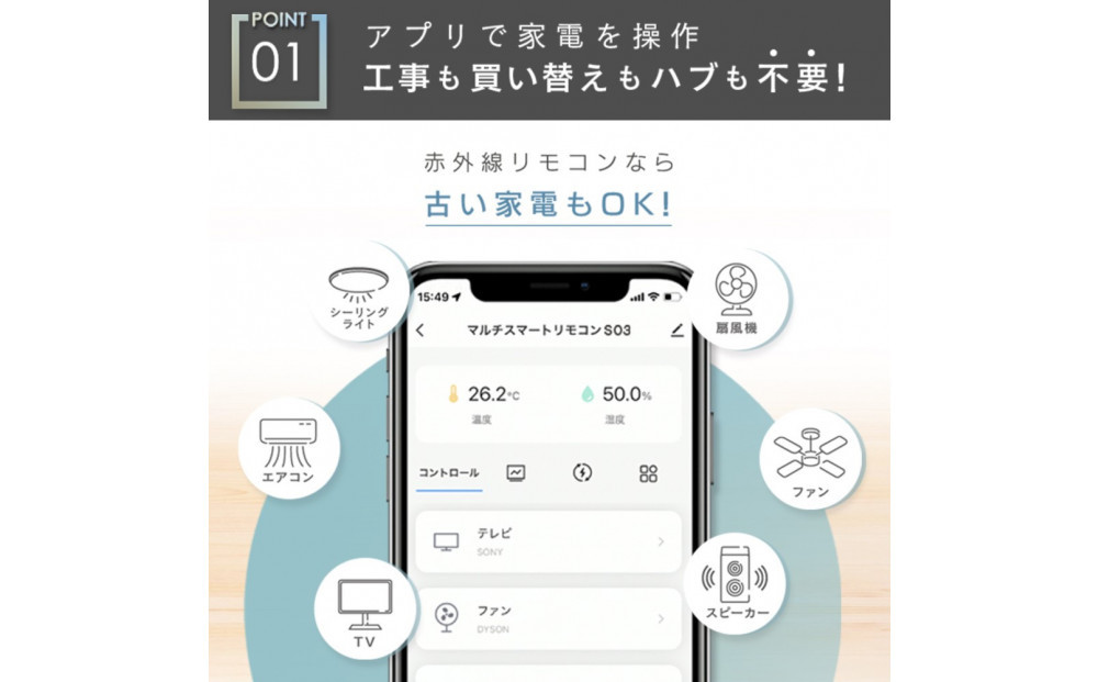 エジソンスマート マルチスマートリモコン S03 福岡市