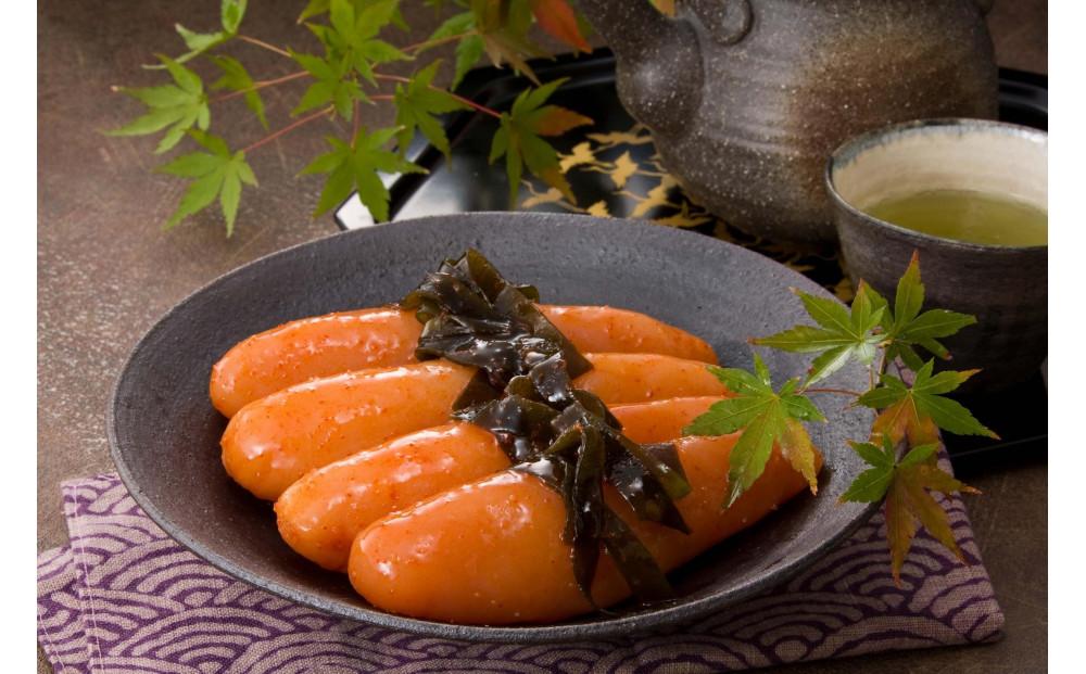 無着色辛子明太子3種(辛口/昆布/柚子)セット 270g(90g×3種)