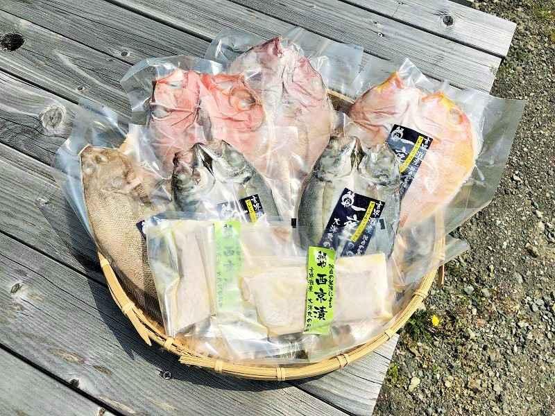 プレミアムフィッシュ加工の干物セット