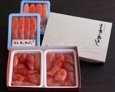 博多まるきた水産（株）の辛子明太子おすそ分けセット