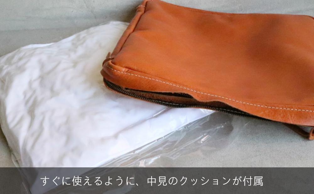 エイジングを楽しむ上質レザークッション【チョコ】 博多革工房 Japlish | ジャプリッシュ