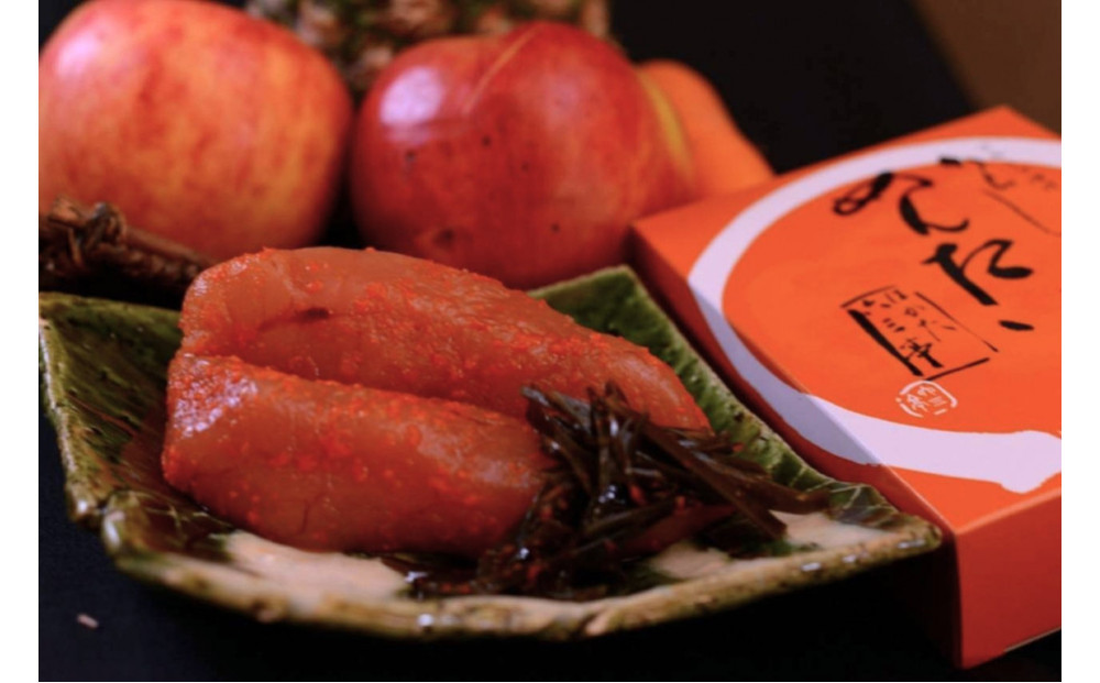 フルーツ漬け博多辛子明太子250g（福岡市）