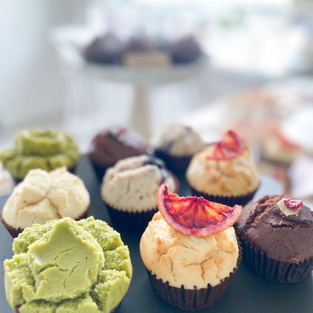 福岡市の菓子工房で製造「グルテンフリー＆ヴィーガンの季節のマフィン詰合せ」