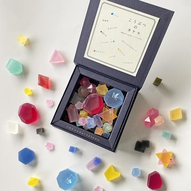 【ハラペコラボ】こうぶつのカケラ（琥珀糖）100g｜福岡市