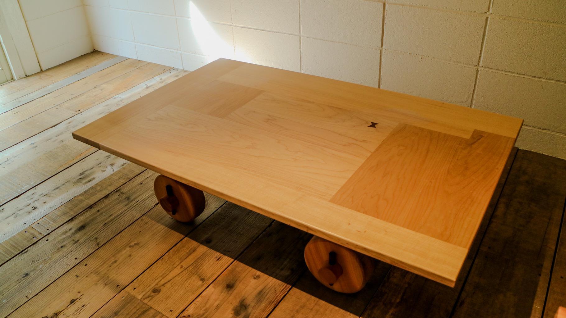 COBA＋【MADE IN FUKUOKA CITY】ローテーブルWH