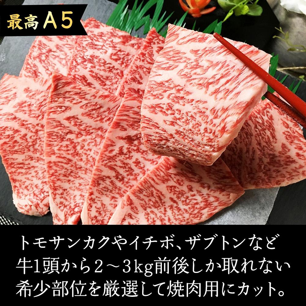 希少部位厳選！特選カルビ 博多和牛 A5 700g