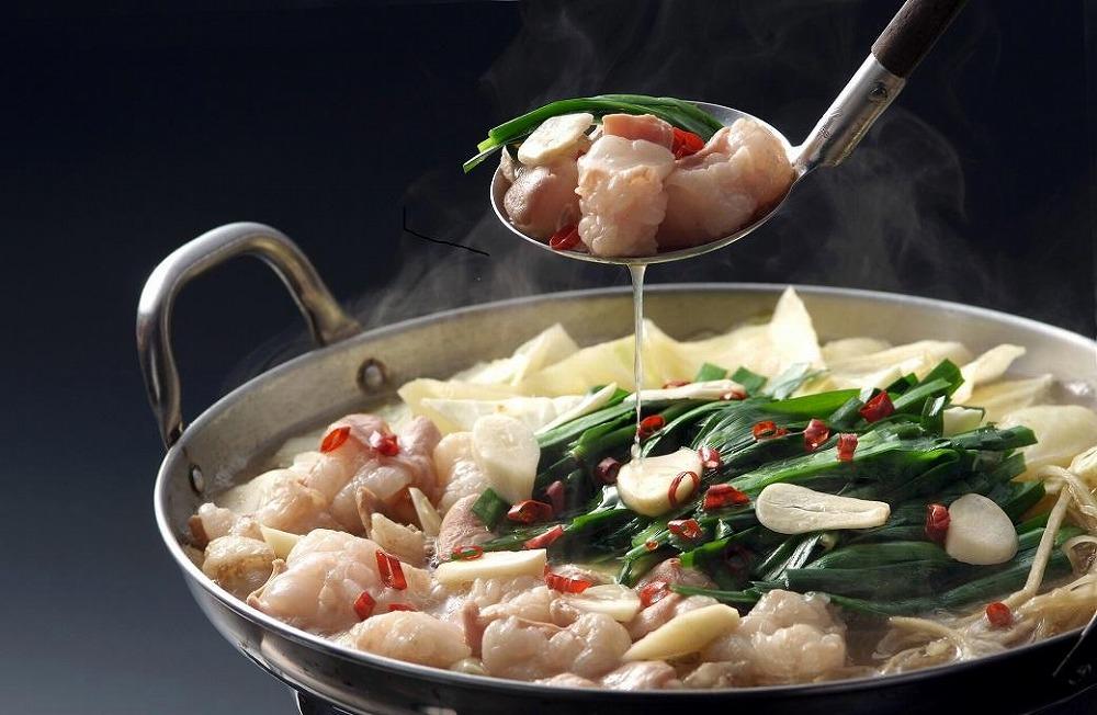 博多ブランドセット　博多もつ鍋2.5人前（醤油味）と博多辛子明太子（無着色切子） 450g（150g×3パック） 少人数様向け【1週間以内に発送！】