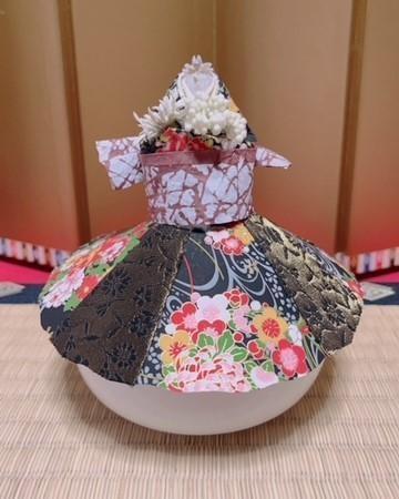 福岡市　飛沫防止食器カバー華姫　1個