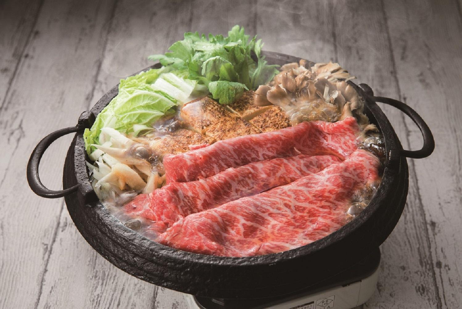 【博多大丸おすすめ品】「堀ちゃん牧場」博多和牛すき焼用スライス300g