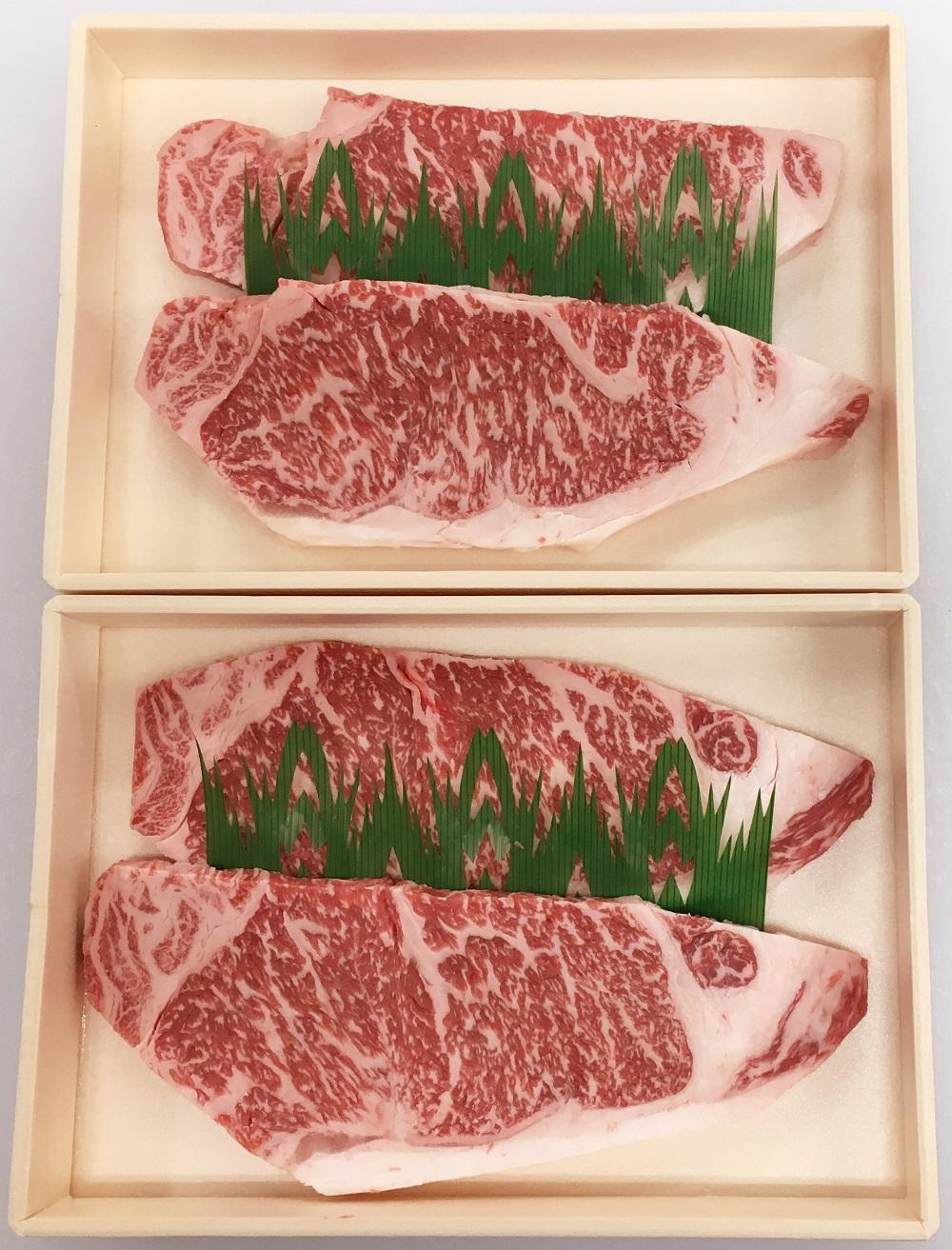 【博多大丸おすすめ品】博多和牛ロースステーキ4枚(計800g)