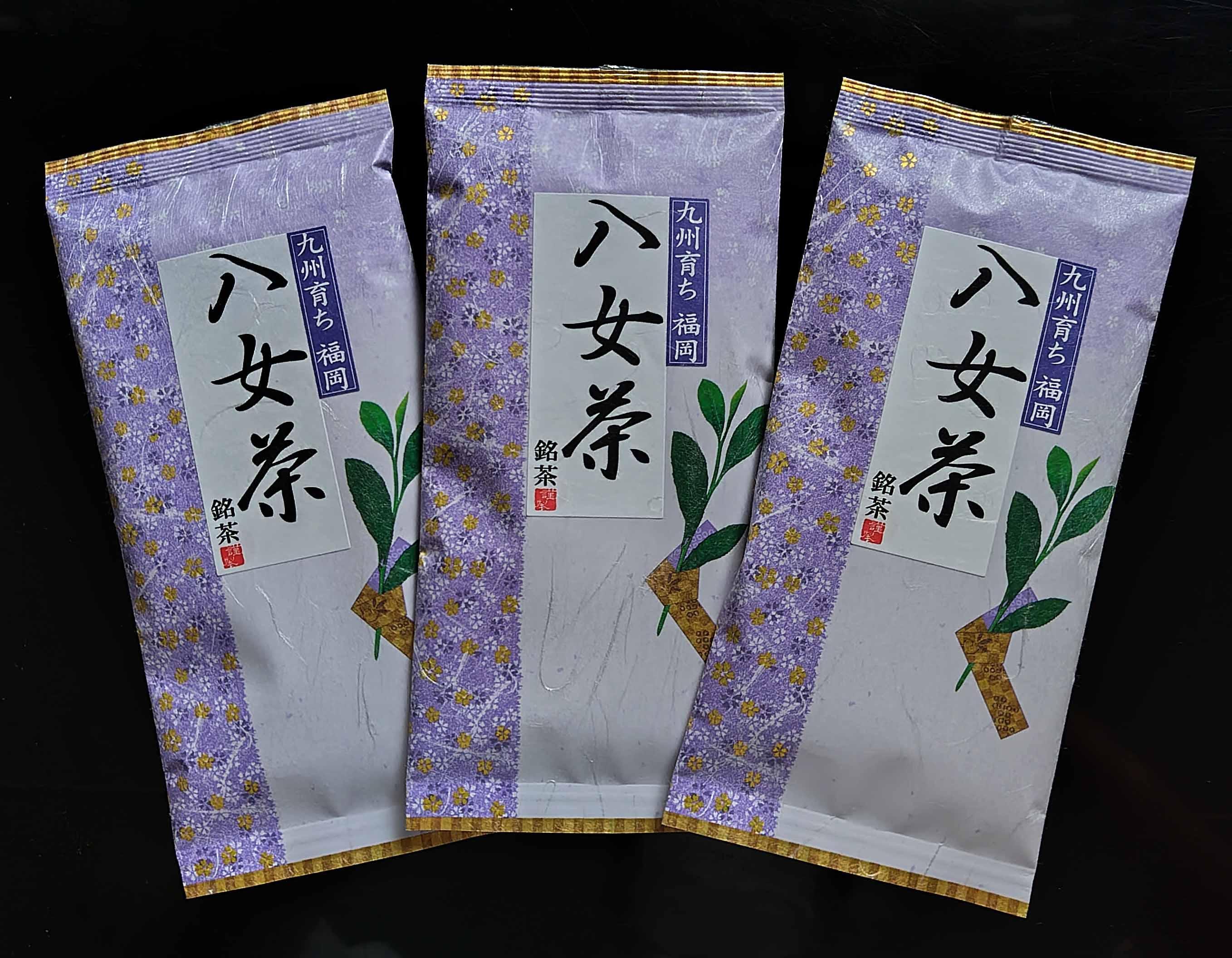 【博多大丸おすすめ品】福岡八女茶3本セット100g×3本