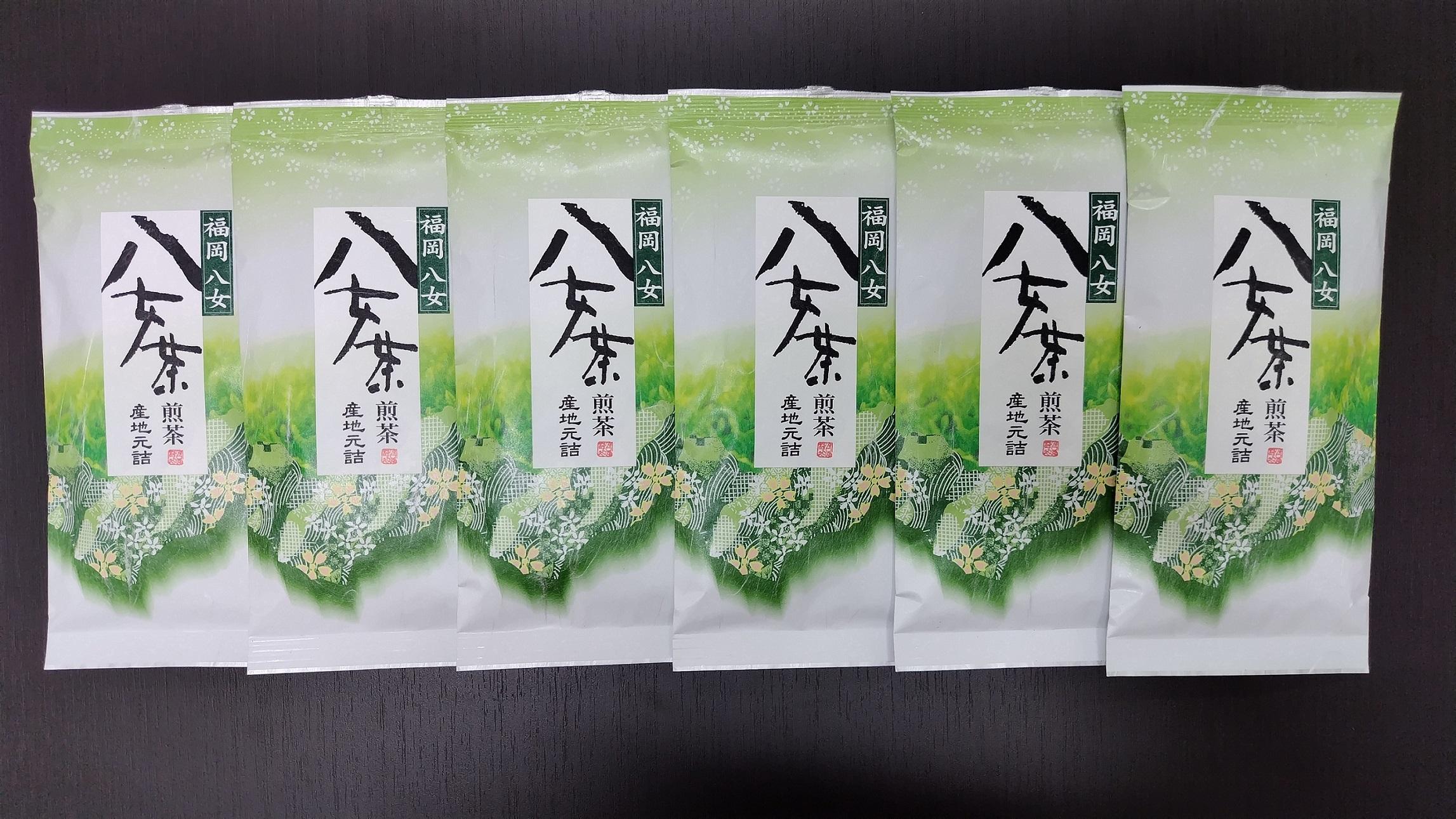 【博多大丸おすすめ品】福岡八女茶75g×6本セット
