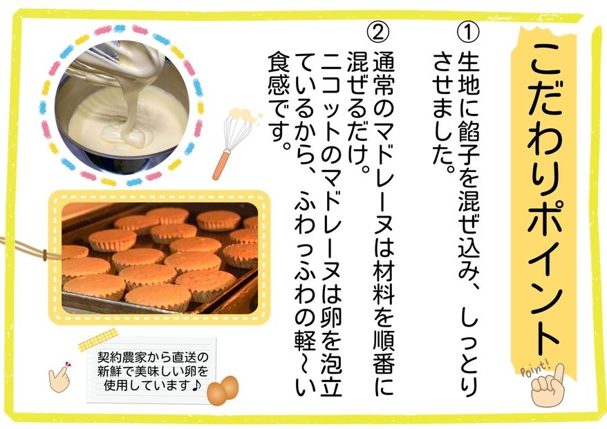 福岡油山　マドレーヌ　10個入り