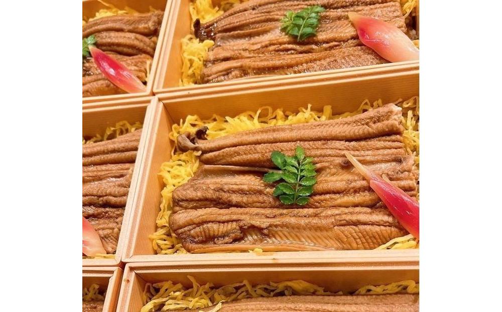 博多割烹店の特製煮穴子３本（１本約100g）