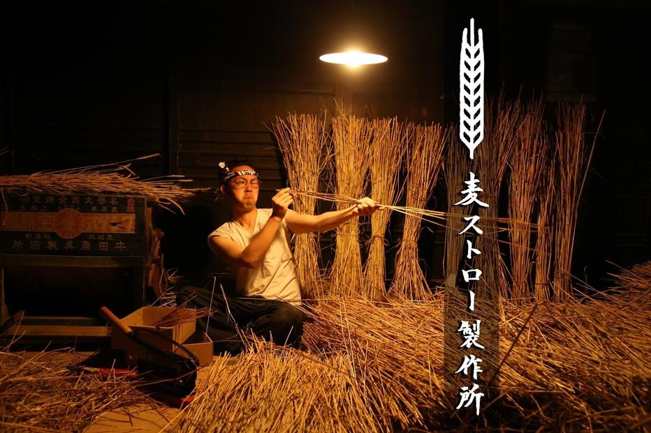 麦ストロー　福岡市西区北崎産