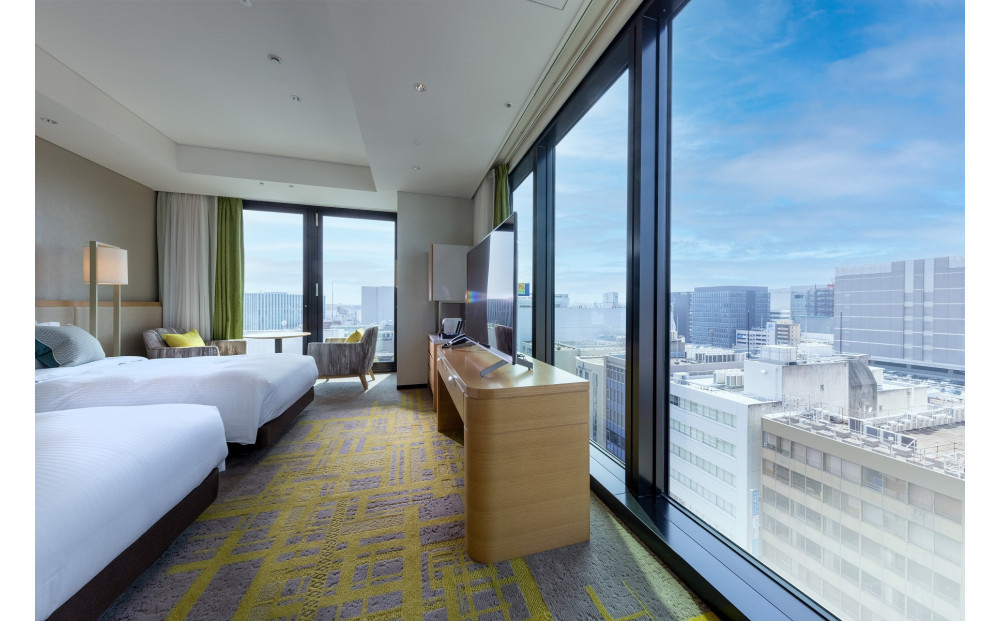 【都ホテル博多】1泊朝食付 ペア宿泊券