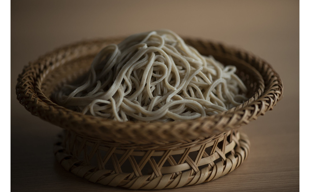 福岡市〈クール便〉自家製粉 手打ち蕎麦 セット 【4人前】