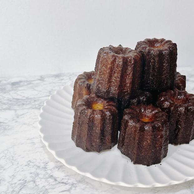 【セット】究極のバニラカヌレ＆ミルクティーカヌレのセット【福岡市内製造】