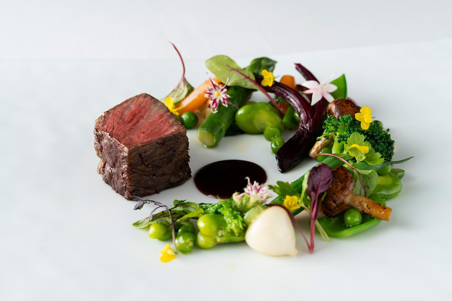 【レストランひらまつ 博多】ふるさと納税　ランチ/ディナー共通コース　2名様