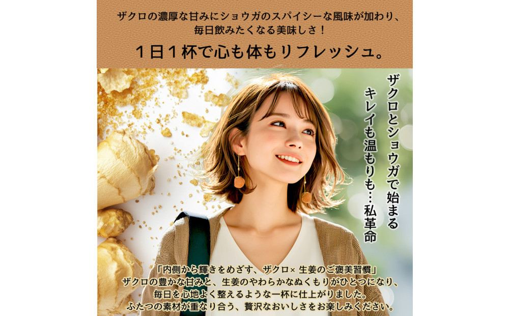 魅惑ザクロ GINGER Boost(福岡市返礼品)【12袋入り】