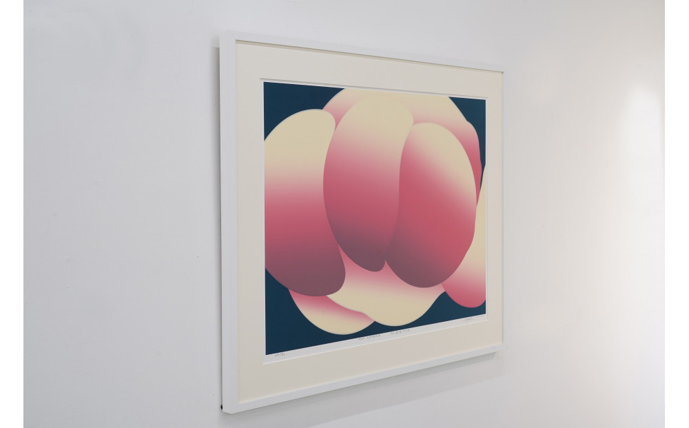 小川幸一　「赤い球体NO.12」