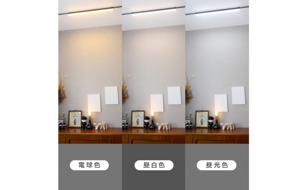 エジソンスマート ラインライト 800mm for ダクトレール ブラック 福岡市