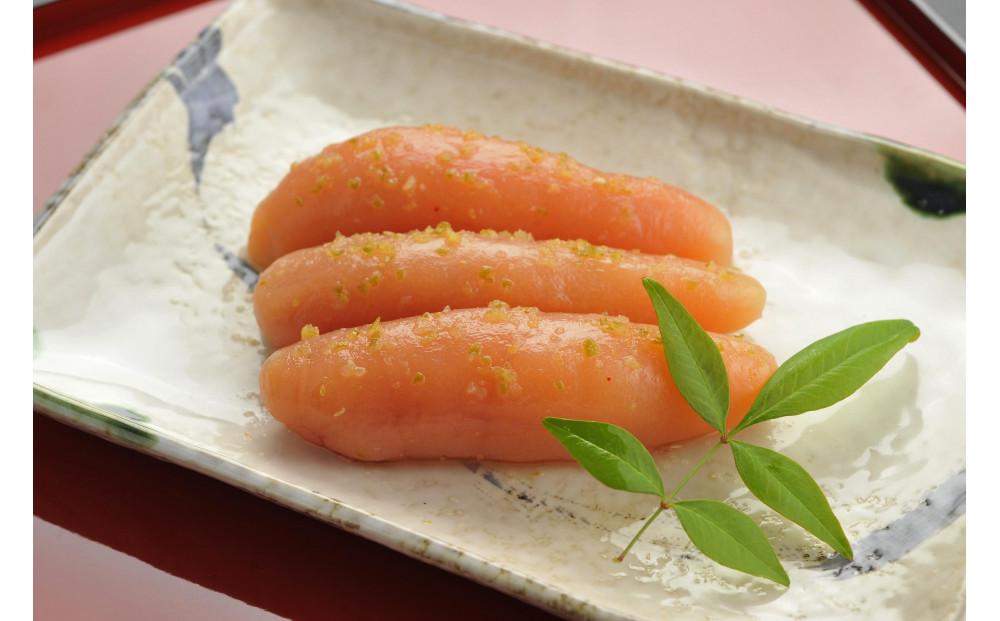 無着色辛子明太子3種(辛口/昆布/柚子)セット 270g(90g×3種)