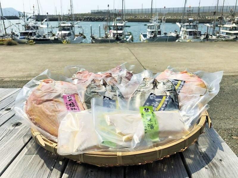 プレミアムフィッシュ加工の干物セット