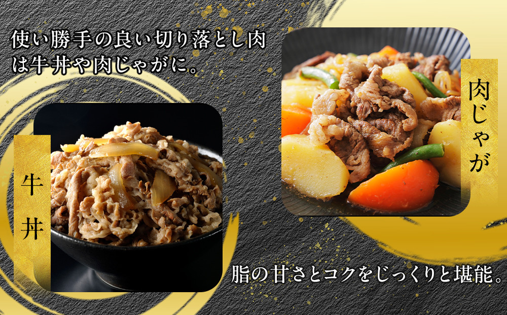 博多和牛切り落とし　1000ｇ（500ｇ×2ｐ）