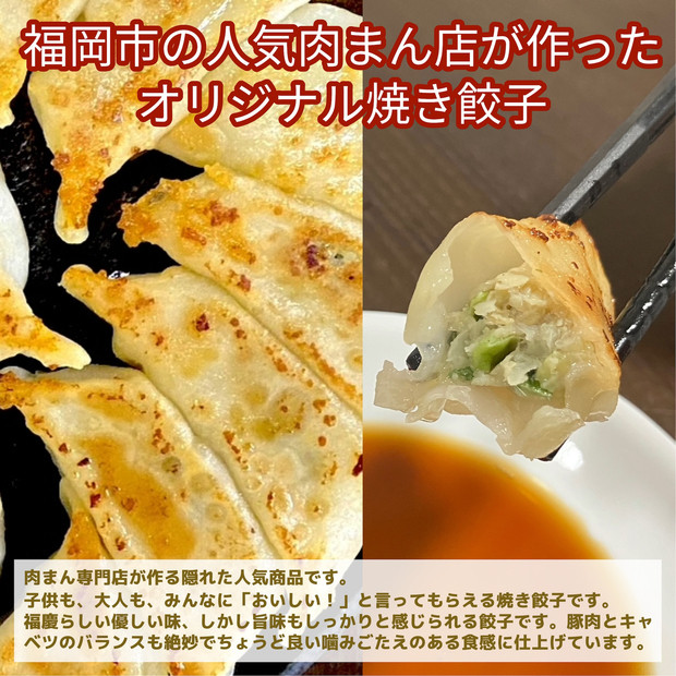【福岡市】点心2種セット（焼き餃子48個と小籠包20個）