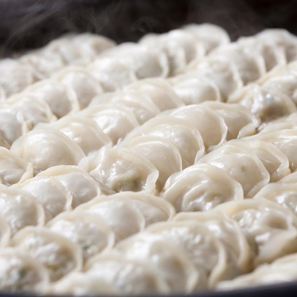 【餃子のテムジン】博多一口餃子と赤柚子胡椒セット（16個入り×4パック/64個）